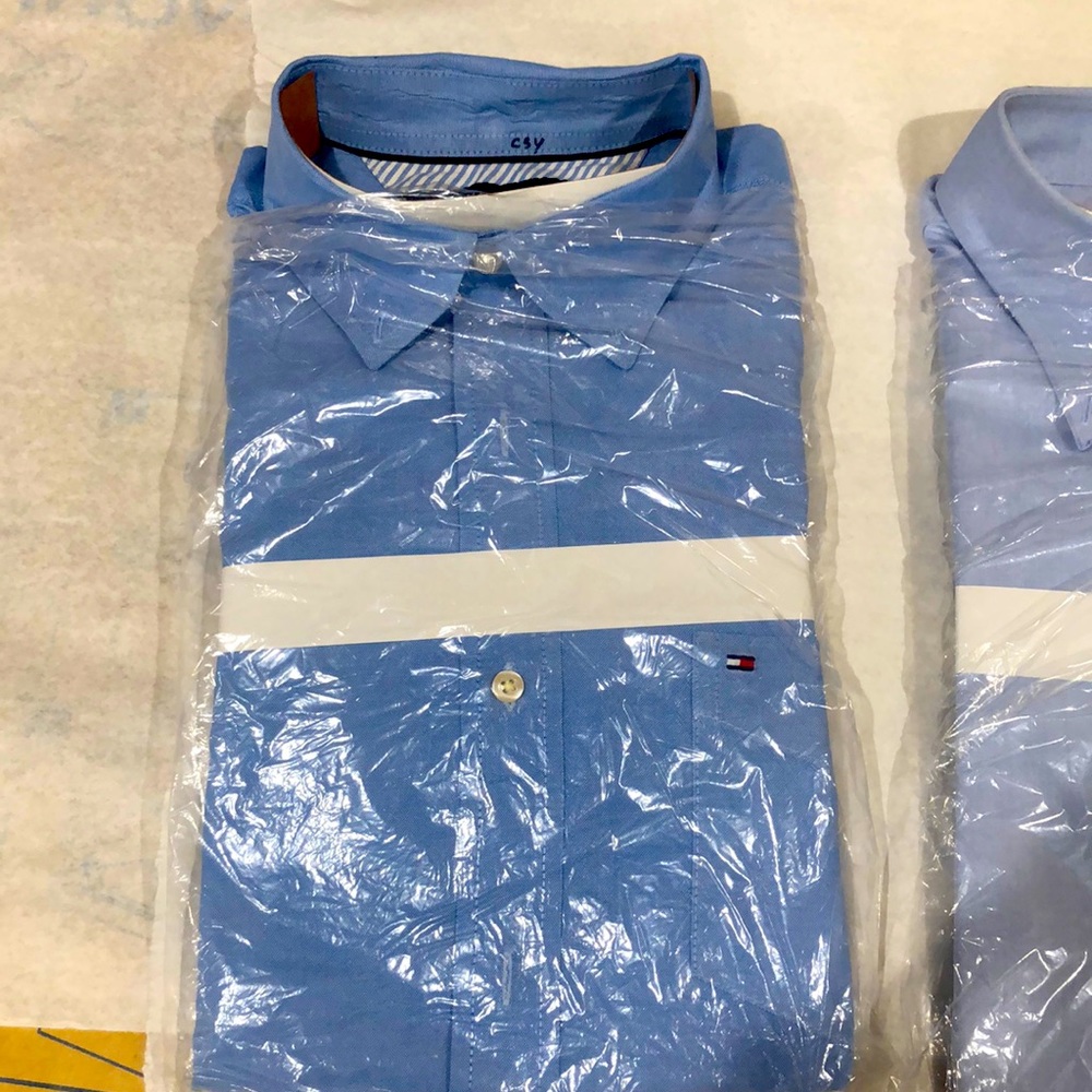 Tommy Hilfiger Blue Dress Shirt